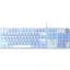Клавіатура Aula F2088 Pro KRGD Blue Switch White/Violet [6948391234915] UA [97923] - мініатюра 1