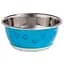Миска Flamingo Bowl Selecta+Paw миска для собак і котів із малюнком лапи, нержавійка (43056) - мініатюра 1