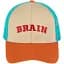 Кепка Brain Red Logo 60 Beige/coffee - миниатюра 2