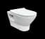 Унитаз подвесной RJ Feel Rimless сидение полипропилен slow-closing white RJ4545, Белый - миниатюра 1