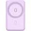 Зовнішній акумулятор Wiwu Snap Cube Magnetic Wireless Charger 10000mAh Purple [6936686409391] [104332] - мініатюра 1