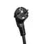 Сетевой удлинитель Videx Oncord с кнопкой с/з 3п 3 м 3x1.5 мм black (VF-PD33G-B) - миниатюра 7