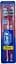 Зубна щітка Oral-B 3-Effect Classic, середня, червоний з бордовим, 2 шт. - мініатюра 1