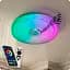 Люстра світлодіодна 517 Dlight RGB з пультом і колонкою 80Вт Білий (02165) - мініатюра 2