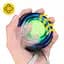 Тренажер для кисти и запястья 4Fizjo Power Ball гироскопический Blue/Yellow (P-5905973402224) - миниатюра 2