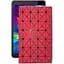 Чехол StatusCASE из экокожи для планшета Nomi Ultra 4 LTE 10 C101034 Красный ромб - миниатюра 1