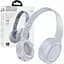 Бездротові навушники Bluetooth Hoco W46 накладні Light blue gray 6942007601719 - мініатюра 4