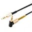 Кабель 3,5"-3.5" 1m Hoco Black (UPA-02) (пружина) - миниатюра 3