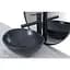 Умивальник Rea Sofia 34,5x40,9 black (REA-U0333) - мініатюра 4