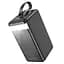 Портативна батарея - зовнішній АКБ Hoco J123D 90000mAh Element power bank with digital display чорний - мініатюра 6