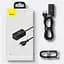 Мережевий зарядний пристрій Baseus GaN3 Pro Desktop Fast Charger 2Type-C+2USB 100 W CCGP000101 Black - мініатюра 8