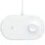 Бездротовий зарядний пристрій Baseus Smart 2 in 1 (Phone + Watch) Type-C Version 10W WX2IN1P20-02 White - мініатюра 1