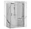Душова кабіна Rea Nixon 100x140 P chrome REA-K5014 + REA-K5007, Хром, Права, прозорий, хром - мініатюра 1