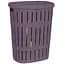 Кошик для білизни Violet House Plum, поліпропілен, 60 л, фіолетовий (1014-1 Бамбу PL с/к 60 л) - мініатюра 1