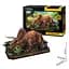 Тривимірна головоломка-конструктор CubicFun National Geographic Dino, Трицератопс (DS1052h) - мініатюра 2