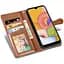 Шкіряний чохол-книжка GETMAN Gallant (PU) для Xiaomi Redmi 13C / Poco C65 Коричневий - мініатюра 2