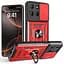 Чехол Ummi Camshield Serge Ring для Motorola Moto G15 4G Красный/Red - миниатюра 2