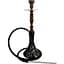 Кальян Aroma Hookah Bravo Brown Craft Crystal Black - мініатюра 1
