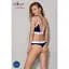 Спортивный топ с двойными бретелями Passion PS007 TOP navy blue L - миниатюра 7
