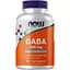 Амінокислота NOW GABA 500 mg, 200 вегакапсул - мініатюра 1