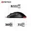 Ігрова комп'ютерна миша Fantech VX9 Kanata USB RGB 400-3600 DPI 30IPS Black - мініатюра 5