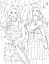 Розмальовка Жорж #girls#fashion#party (Z101110У) - мініатюра 5