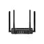 Роутер Mercusys MR25BE, Black, WiFi 7 (5GHz до 2880 MB/s / 2.4GHz до 688 MB/s), 3xGLan, 1xGWan, MLO, 4 зовнішніх антен - мініатюра 2