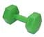 Гантель композитна PowerPlay 4124 Hercules 2 кг Зелена 1 шт (PP_4124_2kg) - мініатюра 2