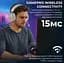 Беспроводные игровые наушники GamePro HSW-191-WHB Asgard Skadi Wireless 7.1 White-Blue - миниатюра 4