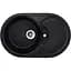 Мийка кухонна HAIBA HB8310-G226 BLACK 780x500x220 (HB0975) - мініатюра 1
