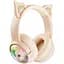 Наушники Onikuma Cat Ear Bluetooth Wireless Gaming Headset B5 BT/AUX, Type-C, 55H, RGB - миниатюра 1