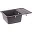 Кухонна мийка Lidz 620x435/200 GRF-13 графіт (LIDZGRF13620435200) - мініатюра 2