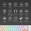 Клавіатура Ducky One 3 SF Cherry MX Brown RGB White UA (DKON2167ST-BUAPXPWWWSC1) - мініатюра 6