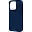 Чехол-накладка Njord Suede MagSafe Case Blue для iPhone 15 Pro Max (NA54SU01) - миниатюра 2