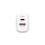 Мережевий зарядний пристрій ArmorStandart Poweraze 20W GaN Type-C + USB-A White (ARM87066) - мініатюра 4
