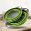 Кошики складні Wester W86 для миття овочів і фруктів 2 шт. Green Gray (do122) - мініатюра 2