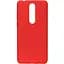 Чехол-накладка Toto 1 mm Matt TPU Case Nokia 3.1 Plus Red - миниатюра 1