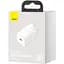 Зарядний пристрій Baseus Super Si Quick Charger USB-C 25W EU White (CCSP020102) - мініатюра 3
