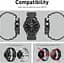 Безель Sikai для смартгодинника Xiaomi Watch S3 Black Sport - мініатюра 9