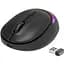 Миша Real-El RM-440W Rechargeable Wireless чорний бездротова Type-C BT RGB оптична 1600 dpi 3 кнопки - мініатюра 1