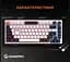 Клавіатура ігрова механічна GamePro MK-160 Red Swich Hot-Swap RGB White-Black - мініатюра 4