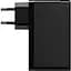 Мережевий зарядний пристрій Baseus GaN Xiaomini Quick Charger 1 USB + 2Type-C 120W CCGAN-J01 Black - мініатюра 3