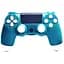 Геймпад джойстик Voltronic DualShock 4 Wireless DoubleShock PS4 blue-white (62197) - мініатюра 1