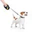 Повідець-рулетка для собак Waudog R-leash, малюнок "Дім", S, до 15 кг, 5 м, світловідбиваюча стрічка чорний - мініатюра 6