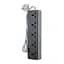 Мережевий фільтр Hoco AC14A Rico 5-position socket (PD30W/1C3A) (EU) Black - мініатюра 1