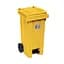 Мусорный бак с педалью Stefanplast Bidone carrellato 120л (25705) - миниатюра 1