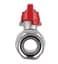 Кран кульовий Thermo Alliance Forte 3/4" ВВ прямий, PN40, з накидною гайкою, метелик SF260W20 - мініатюра 3
