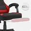 Кресло Cabro C504 Black-Red (ткань) - миниатюра 4