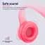 Навушники Trust On-ear Nouna Kids Wireless Mic рожеві - мініатюра 3