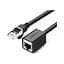 Патч-корд 5м F/UTP cat 6 RJ-45 extension black Ugreen (U_11283) - мініатюра 2